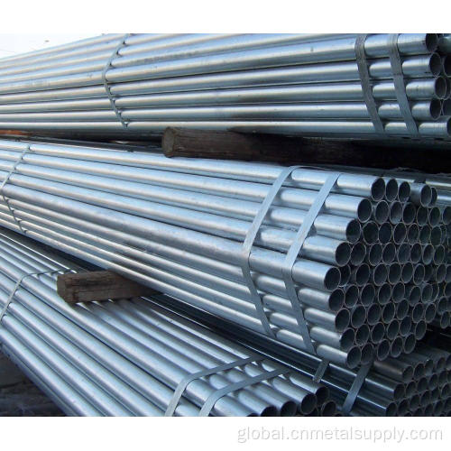 Galvanized Steel Pipes Q235 Carbon Round Welded Galvanized Steel Pipe Supplier